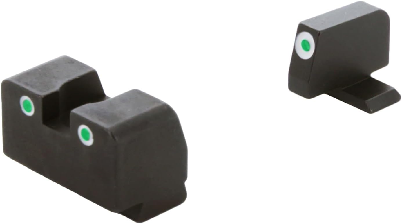 Classic Tritium 3-Dot Sig Sauer Sight Set for Most Models, Green