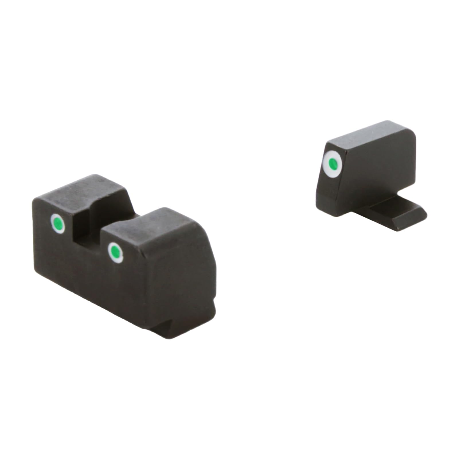 AmeriGlo Classic Tritium 3-Dot Sig Sauer Sight Set for Most Models, Green