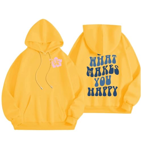 Moletom feminino de outono e inverno, grande, leve, com cordão, fofo, casual, outono, inverno, amare