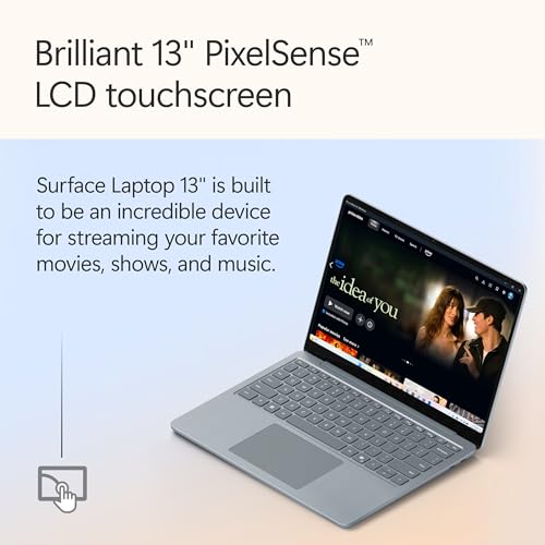 microsoft surface laptop 2025 windows 11 copilot pc 1334 touchscreen display snapdragon x plus 8 core 16gb ram 512gb ssd storage ocean
