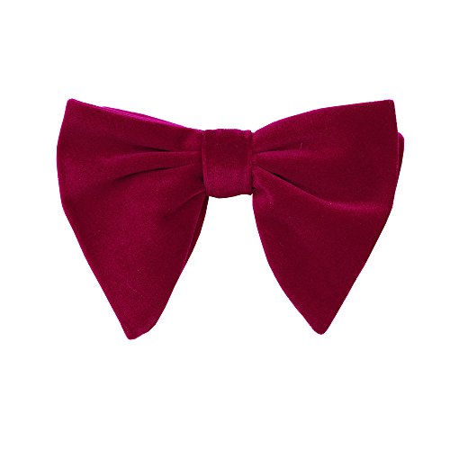 Velvet Bow Tie Mens Pre-Tied Satin Formal Tuxedo Big Bowtie Velvet Bow Tie Mens Pre-Tied Satin Formal Tuxedo Big Bowtie