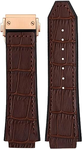 Bracelet de montre en cuir HUBLOT pour homme idéal au bureau comme en voyage