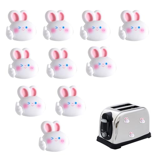 Mini-aimants Mignons de réfrigérateur - Ensemble de 10 aimants en résine à la Main pour Le réfrigérateur, Le casier, la Porte, Le Placard et Le Tableau Noir | Petit Aimant décoratif de Bricolage pour