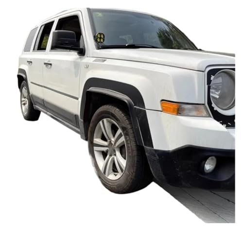 Cejas de rueda para Jeep Patriot 2009-2015 que cuidan tus pasos de rueda del barro
