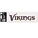 NFL Minnesota Vikings WCR49154014 Perfect Cut - Pegatina (7,6 x 25,4 cm)
