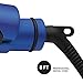 Hot Tools Professional Radiant Blue Digital Titanium Flat Iron, 1 1/2 Inches