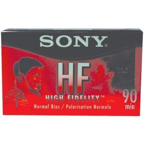 SONY C90HFR STANDARD, 90 MIN CASSETTE TAPE