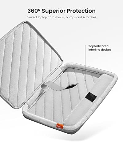 tomtoc 13 inç MacBook Air M3/A3113 2024, M2/A2681, M1/A2337, MacBook Pro M2/A2686, M1/A2338 için 360 Koruyucu Dizüstü Bilgisayar Kılıfı, 13 inç iPad Pro M4/iPad Air M2 için Suya Dayanıklı Aksesuar - Görsel 4