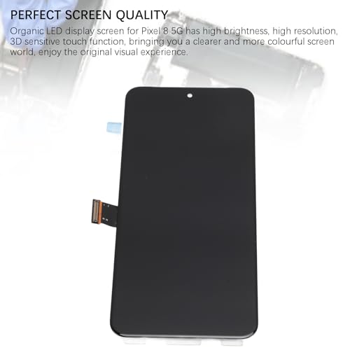 Écran complet pour 8 5G GKWS6 G9BQD bloc tactile 3D - 3