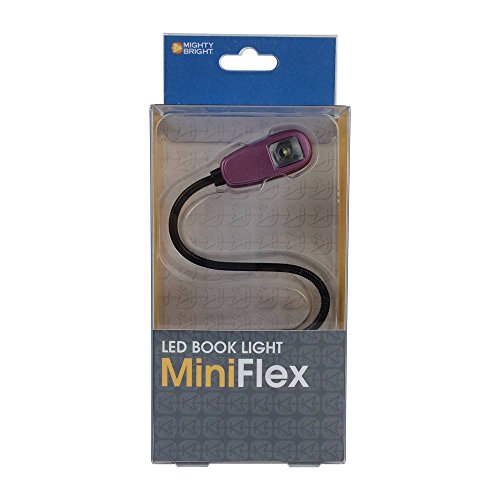 The Original Mighty Bright MiniFlex Clip On Book Light Reading Light, 1 Bright White LED, Flexible, Durable, Compact Design Perfect For Bookworms, Kids, Read in Bed, 25 Hour Battery Life (Pink) - Thumbnail 5