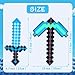 Pickaxe and Sword Toys,Foam Sword for Game Role-Play,Weapons,Halloween Christmas and Parties,Gift for Video Game Fans