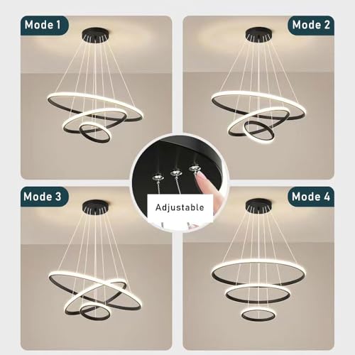 Iluminación decorativa de suspensión con diseño minimalista premium 4