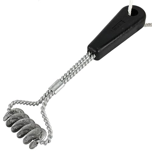 Brushtech Toughest Little Safety Double-Helix Bristle Free BBQ Grill Brush B440C