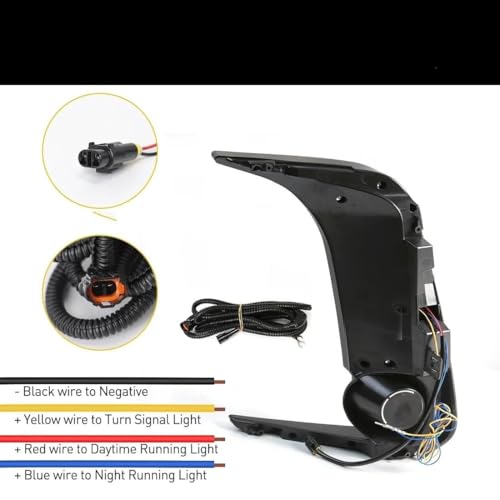 Luz intermitente LED para parachoques Corolla con antiniebla de alta visibilidad 6
