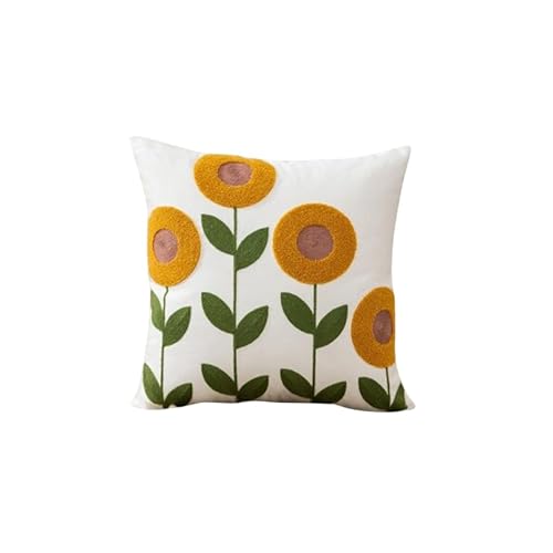 HIMALAYAN AESTHETICS Handmade New Zealand Wool Cushion Cover Ideal for Home Décor, Living Room, and Bedroom Accent (Design 2)