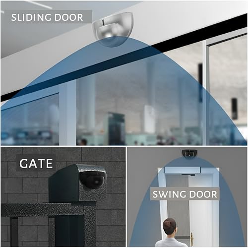 Image of Dewire 24.125 Ghz Microwave Sensor, Automatic Door Radar Sensor, Human Motion Detection for Doors, ATM Malls