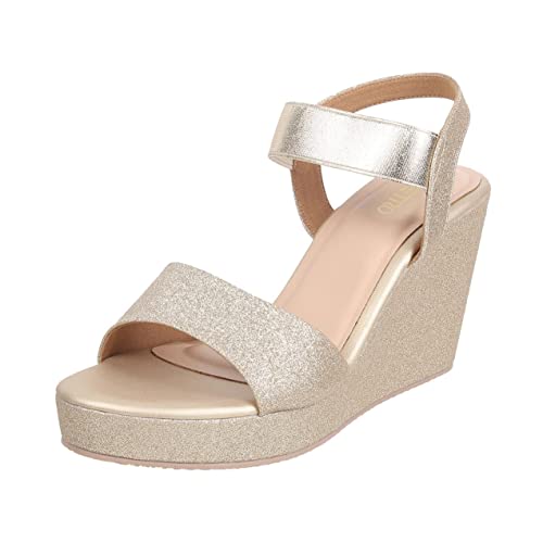 Image of Metro Women Wedge Heel Fashion Sandal