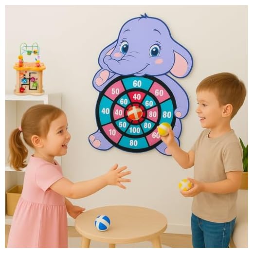 ACERTE O Alvo Infantil BICHINHOS + 3 Bolas SEM PONTAS DARDOS BOLINHA QUE GRUDA ARREMESSO BRINQUEDO DIVERTIDO E SEGURO DIVERSÃO EM FAMILIA ESPORTIVO (Elefantinho)