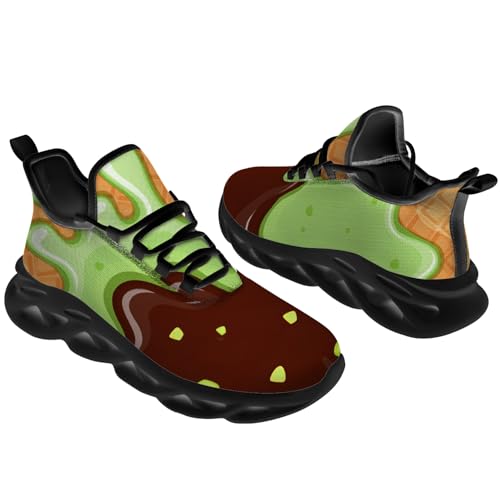 Men's Women's Ice Cream Shoes Fashion Sneakers Running Walking Tennis Shoes2