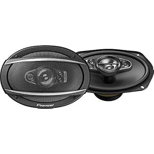 Pioneer TS-A6990F 6×9″ 5-way car audio speakers (Pair),Black