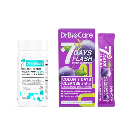 DrBioCare Collagen Peptides and Colon 7 Days Cleanse