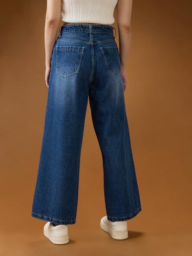Image of Globus Women Jeans (8909389005465 Med Blue 30)
