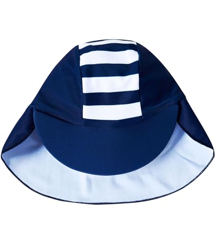 18 Month Swimsuit Baby Boy Dark Blue Crab Bathing Suit for Toddler Boys 12-18 Months Black Swim Suit with Sun Hat Long Sleeve Swimwear - Thumbnail 3