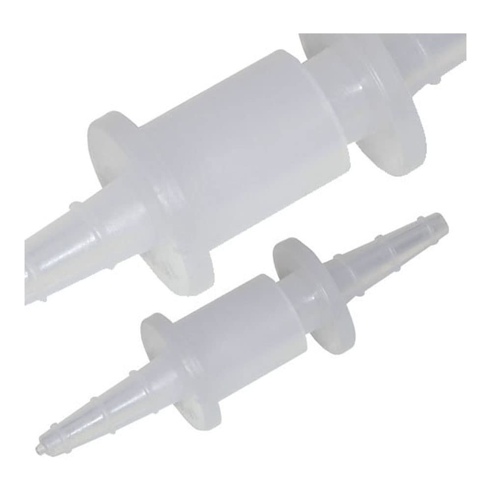 Kartell 228725 Low Density Polypropylene Quick Disconnect Tubing Connector for 8mm-10mm Tubing ID (Case of 100)