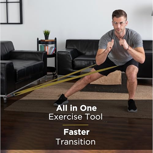 Image of THERABAND CLX Resistance Band with Loops, 5-Foot Band