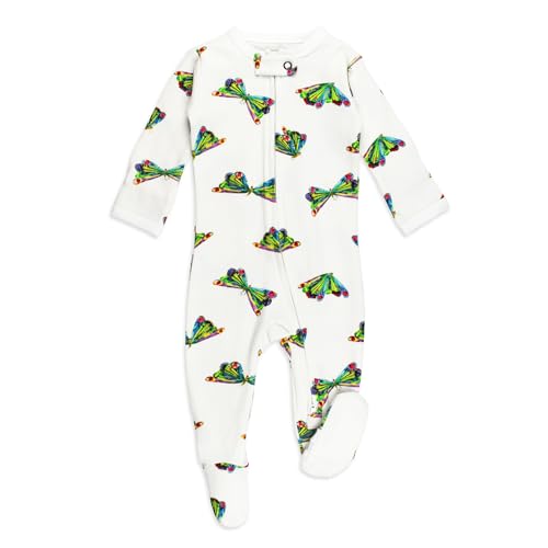 Image of L'ovedbaby Unisex Baby Organic 2-Way Zipper Footie