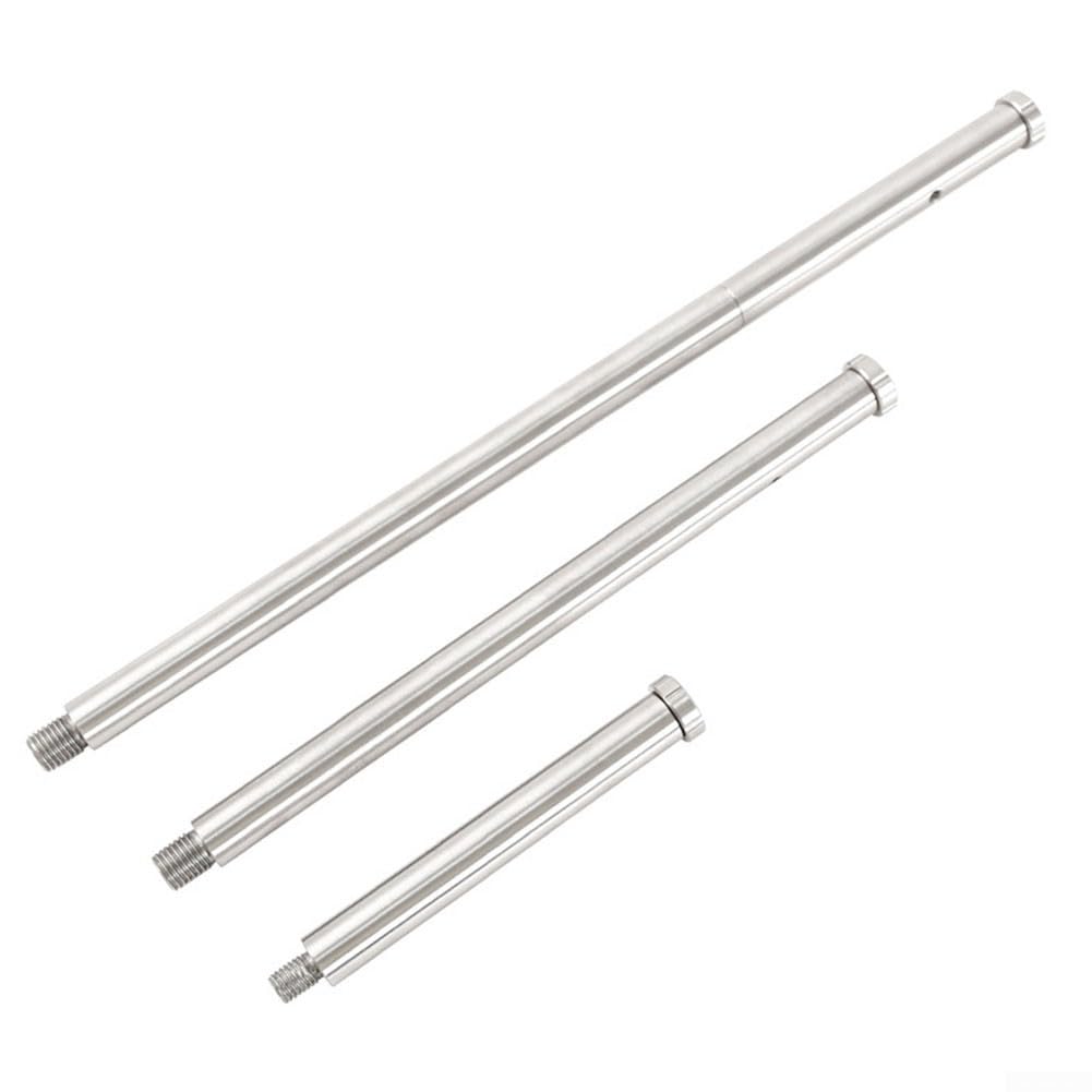 Tige de contrepoids astronomique en acier inoxydable pour montage équatorial, barre d'équilibre avec interface standard pour série 80EQ/SAGTI/HEQ5, argent (314 mm-M16)