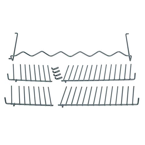 Preisvergleich Produktbild VIOKS Unterkorbeinsätze Ersatz für Simens 00432375 Küppersbusch 435234 Klappstachelreihen - Geschirrkorbeinlagen Korbeinlagen Gläsereinsatz Glasklappstachelreihe für Geschirrspüler