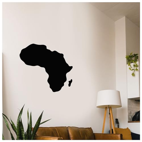 Image of Kayra Decor Africa Map Wall Stencil for Painting, Art and Craft - Size 12 inch x 12 Inch.
