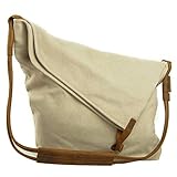 Methode: Schulter, tragbar Timagebreze Canvas Damen Tasche, Umh？Ngetasche, Umh？Ngetasche, Retro Art Stoff Tasche, Canvas Tasche Cremewei？