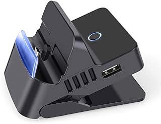 Replacement for Nintendo Switch Dock, Charge and Play Portable Switch Charging Stand, HDMI