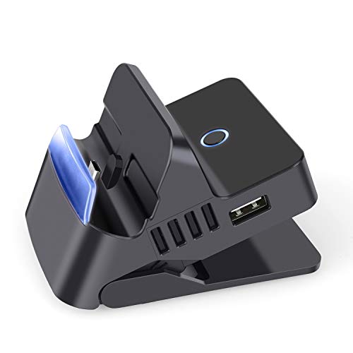 Replacement for Nintendo Switch Dock, Charge and Play Portable Switch Charging Stand, HDMI