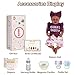 BABESIDE Lifelike Reborn Baby Dolls Black - 20-Inch Baby-Soft Body Realistic-Newborn Baby Doll African American Real Life Baby Dolls Cloth Body with Toy & Gift Box for Kids Age 3+