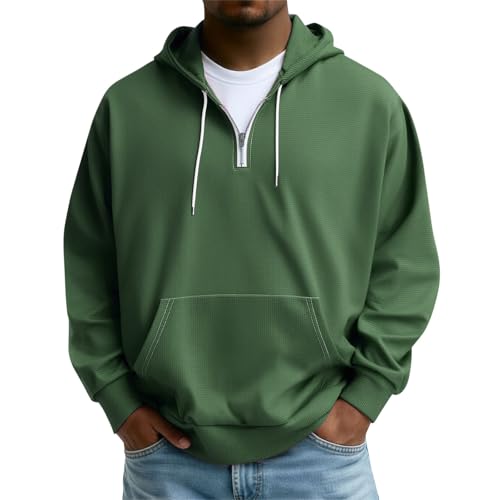 Sudadera informal de manga larga para escapadas de pesca y caminatas los días de viento en XL