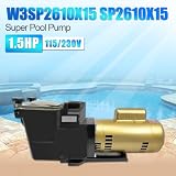 SP2610X15 1.5HP Inground Super Pool Pump Fits for Hayward W3SP2610X15 Pump