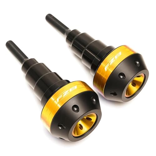 HZBHD Sturzschutz Motorrad-Rahmengleiter, Sturzpads, Schutz Für Yamaha FZ-1 FZ-6 FZ-8, Für FAZER FZ 1 6 8 FZ1FZ6 FZ8, Sturzschutzteile Crashschutz(Gold,XXL)