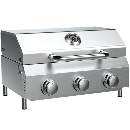 Bestfire 3-Burner Tabletop Gas Grill