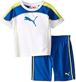PUMA Baby Boys' Yoke Performance Short Set