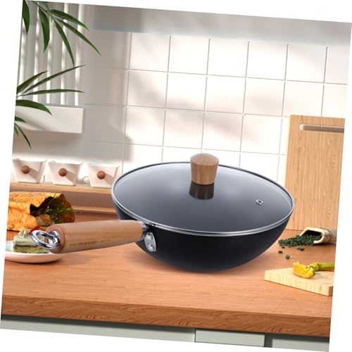 Wok de Hierro con Mango de Madera Garneck miniatura 5