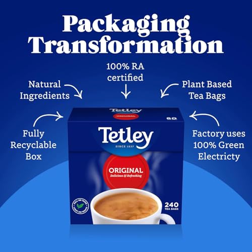 Tetley Schwarzer Tee 240 Btl. 750g - Original englische Version