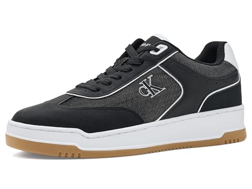 Calvin Klein Women's Pazquale Black Denim/White 10 Medium