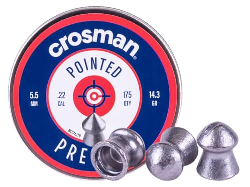 Crosman P022 .22-Caliber Pointed Pellets (175-Count)