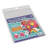 Grafix Shrink Film - Clear Transparent Shrink Film - 8.5'x11' Print, Cut and Shrink It to Create Jewelry, Embellishments, Tags, Ornaments. Shrink Plastic is for Kids of All Ages,Pack of 6