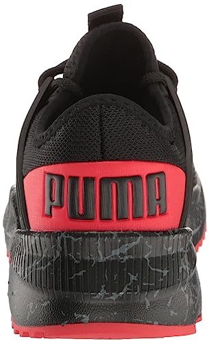 PUMA Shoes Pacer Future Sneaker, 5.5 US Unisex Big Kid, Black-high Risk Red-Castlerock3