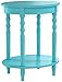 Convenience Concepts Classic Accents Brandi Oval End Table, Sea Foam
