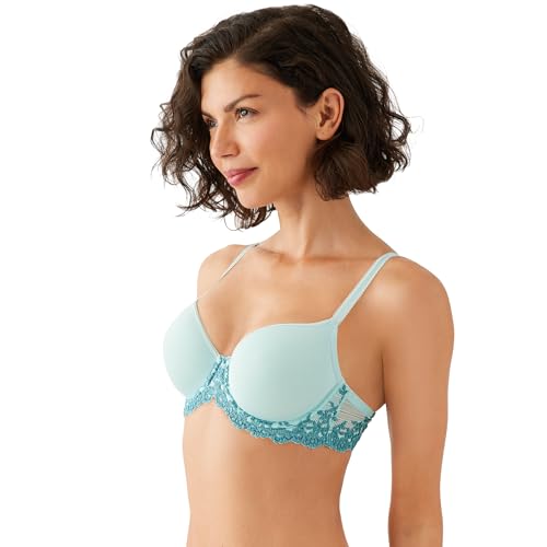 Image of Wacoal Womens Embrace Lace Lightly Padded Underwire Mid Coverage T-Shirt Bra, 853191
